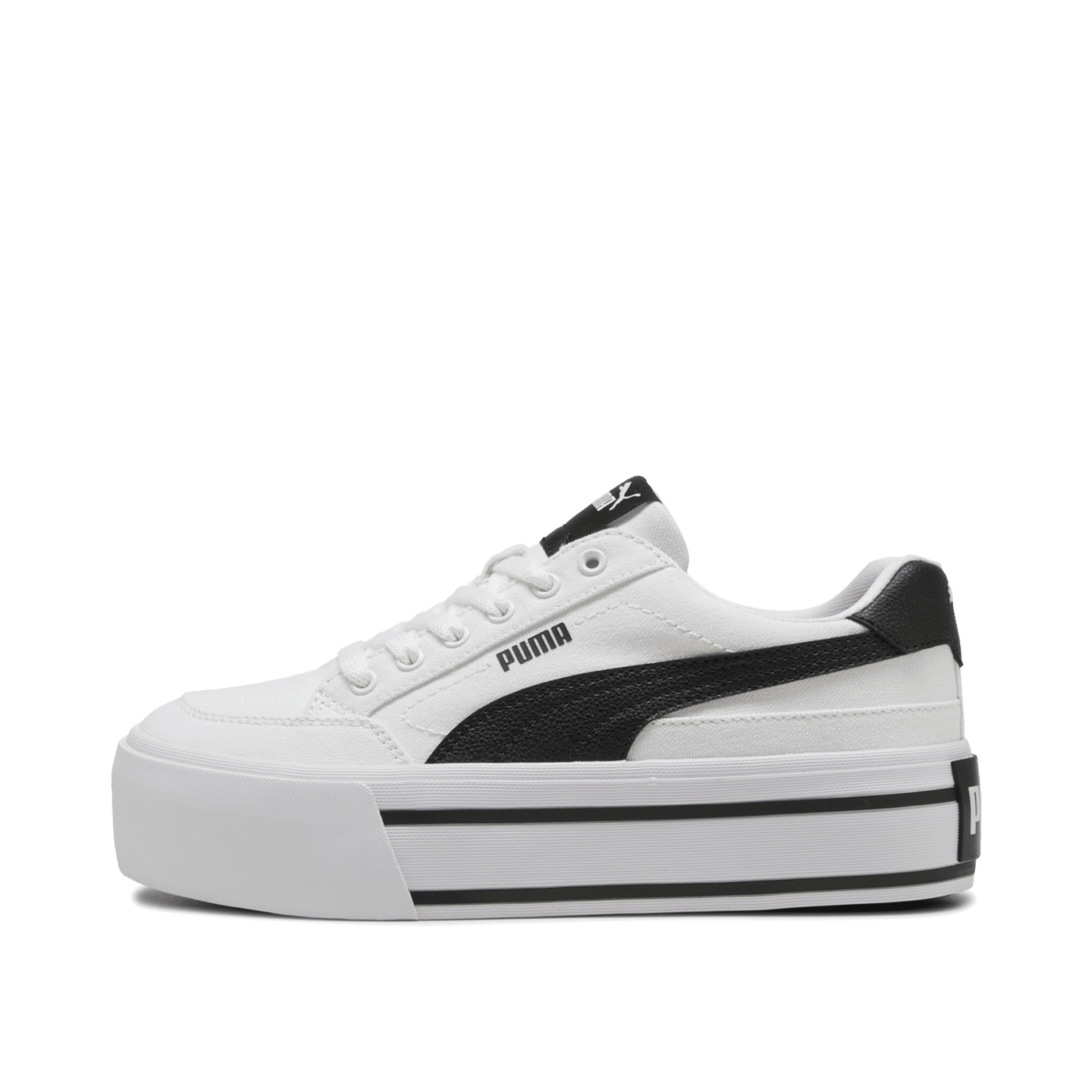 PUMA Court Classic Vulc Platform "White/Black" | 402329-01