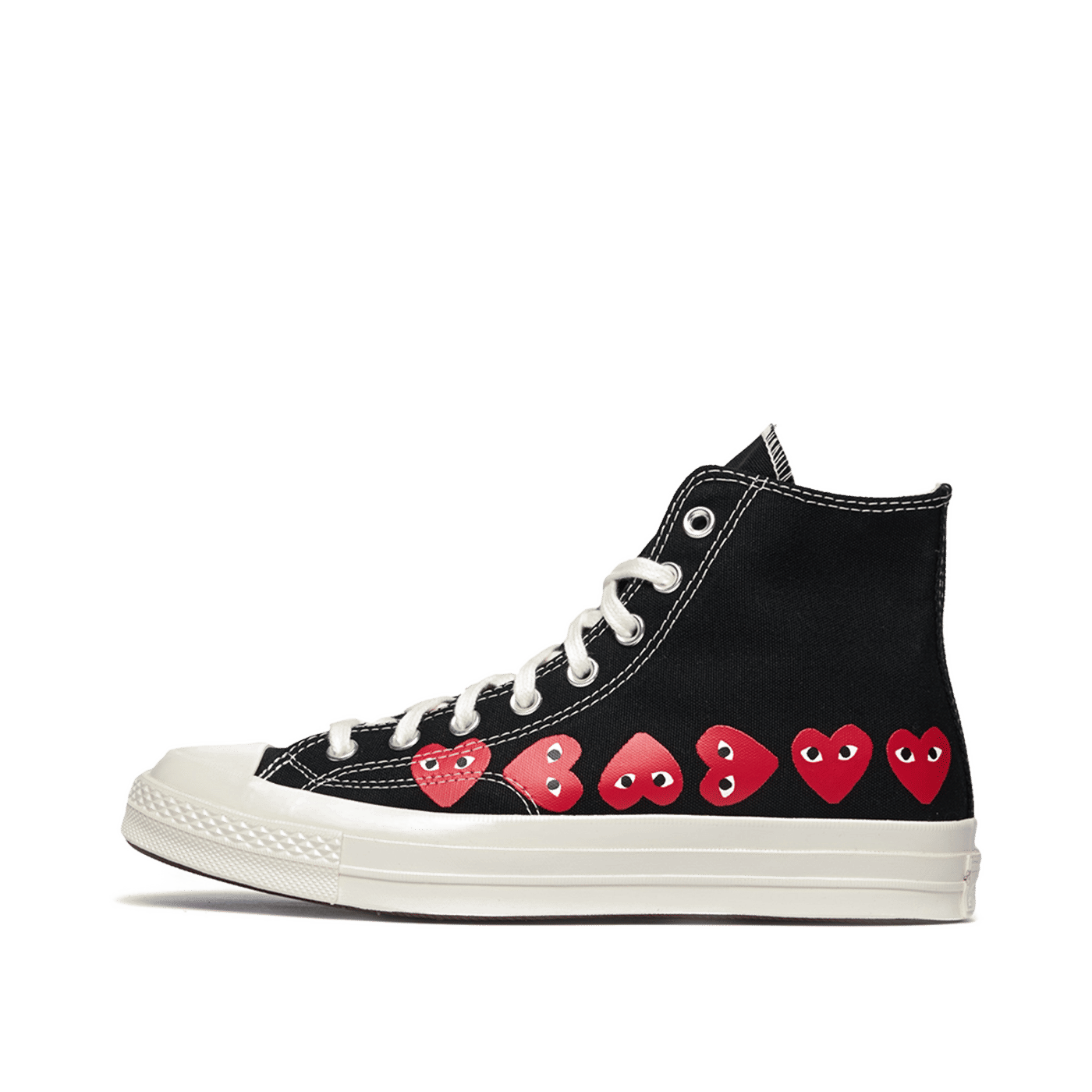 Converse x Comme des Garçons PLAY Chuck 70 "Multi Heart" | A08147C