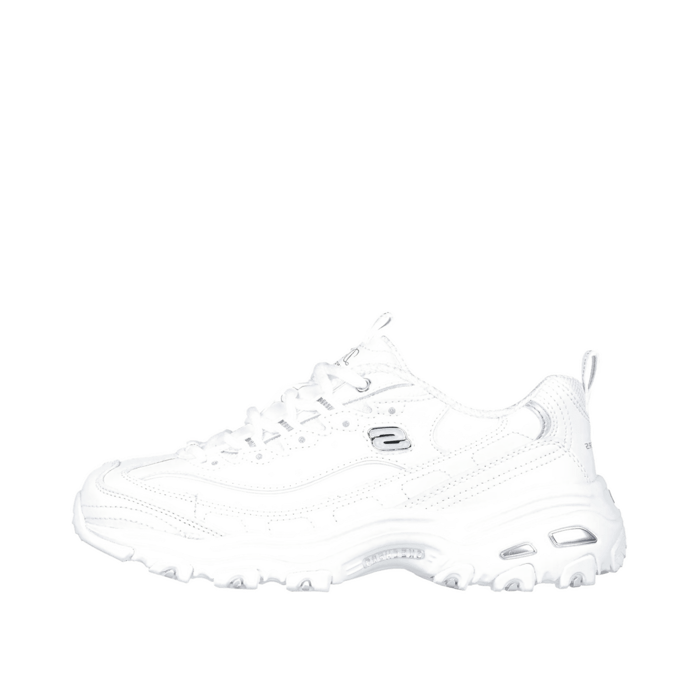 Skechers D'Lites - Fresh Start "White/Silver" | 11931WSL