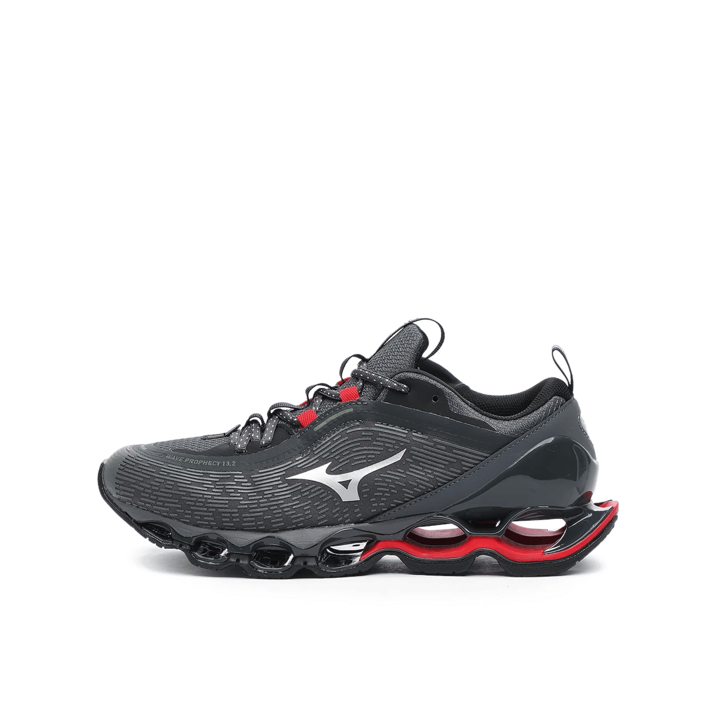 Mizuno Wave Prophecy 13.2 Sportstyle "Quiet Shade/Silver/Barbados Cherry" | D1GA260503