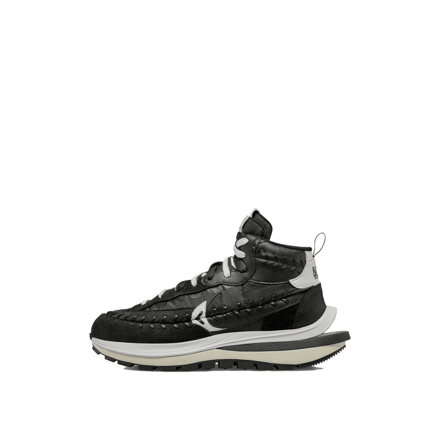 Nike x sacai Vaporwaffle Jean Paul Gaultier Black White