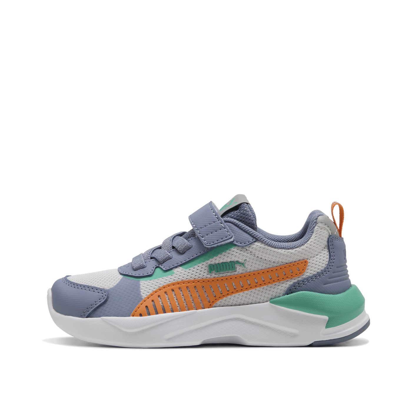 Puma X-Ray 3 Kids "Feather Gray/Melon Glow/Gray Sky" | 401494-08
