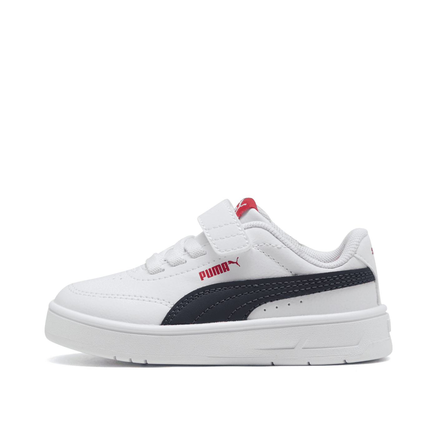 PUMA Court Classic Clean "White/New Navy/Red" | 403752-10