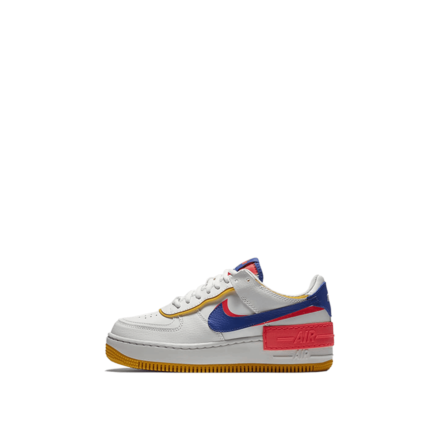 Nike Wmns Air Force 1 Shadow 'White Crimson Blue' | Women's Size 9.5