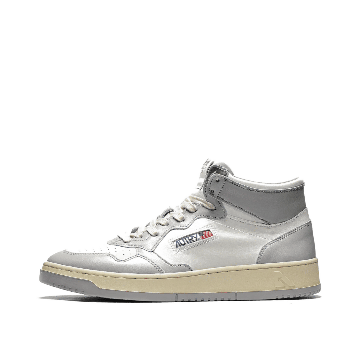 Autry 01 Mid "White / Vapor" | AUMMWB10