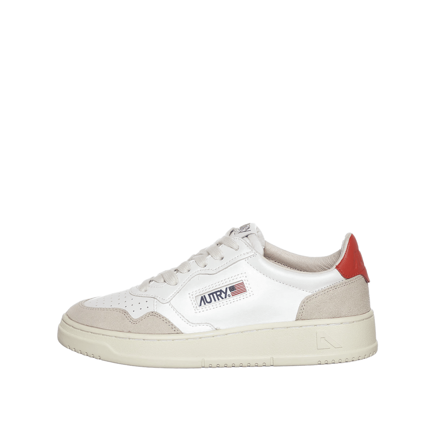 Autry Medalist Low "White/Orange" | AULWLS45