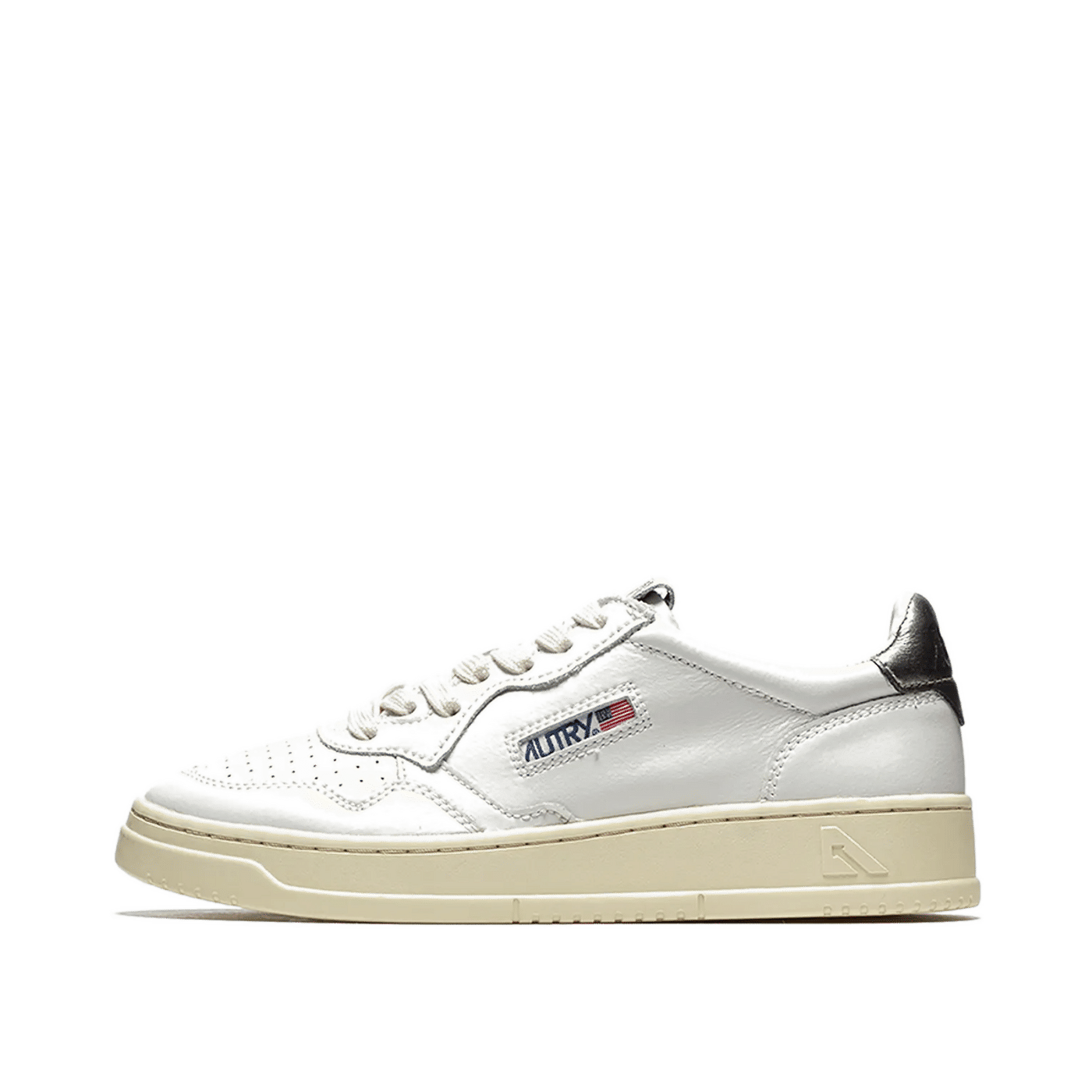 Autry Medalist Low Wmns "White/Silver" | AULWLL05