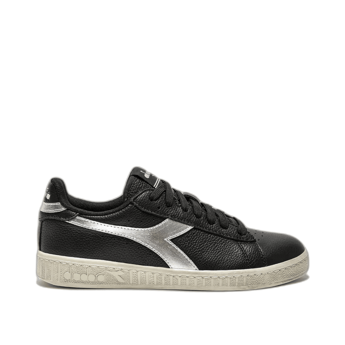 Diadora Game L Waxed Metal Low "Noir" | 501180864C0667