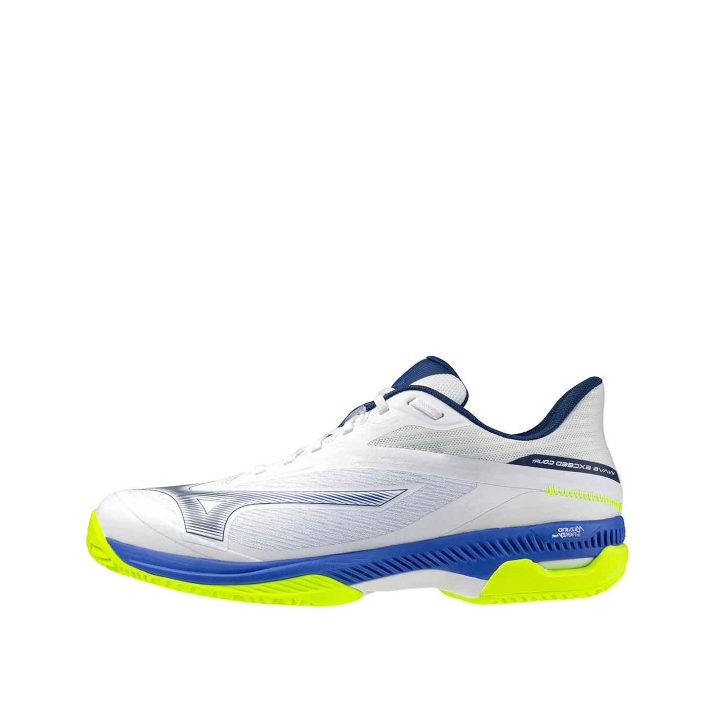 Mizuno Wave Exceed Court CC "White/Dazzling Blue/Lightning" | 61GC252020
