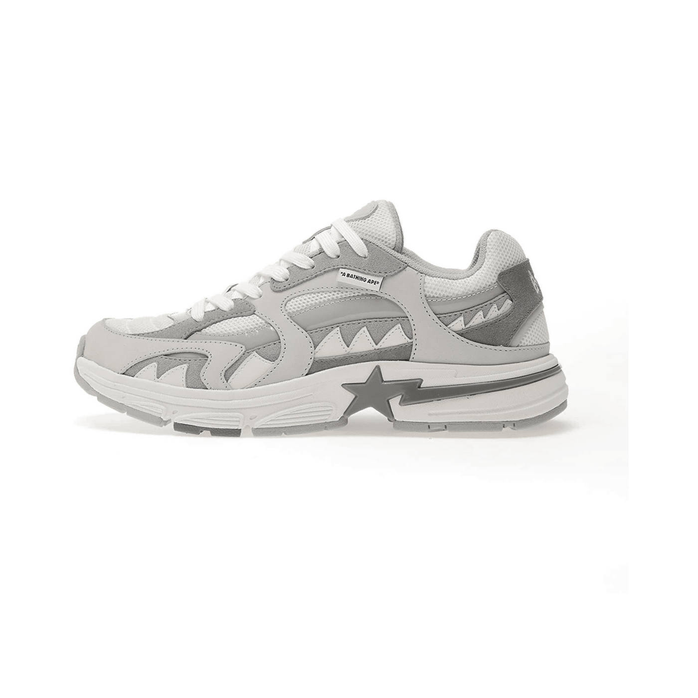 A Bathing Ape Sports Runner M2 "White" | 001FWK301323MWHT