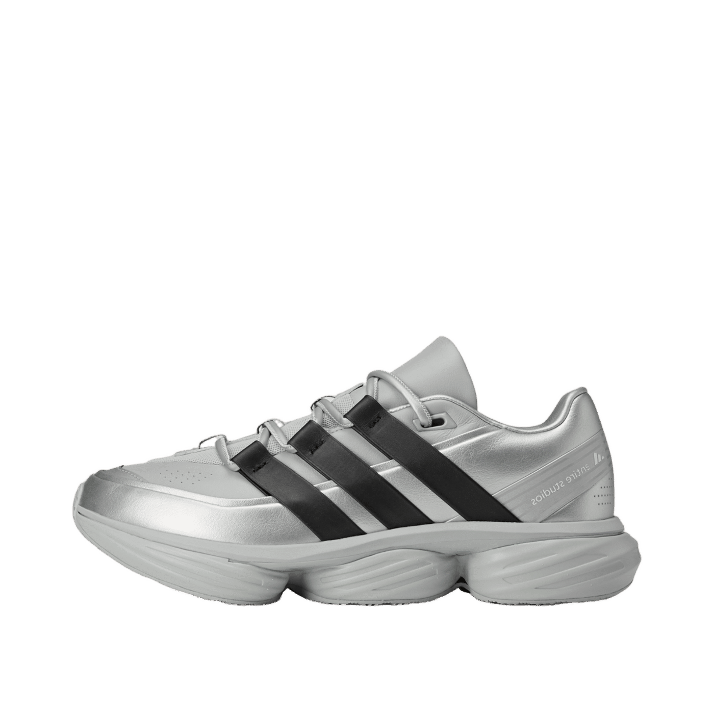 Adidas x Entire Studios Lightblaze POD "Matte Silver/Silver Met./Core Black" | KI3211