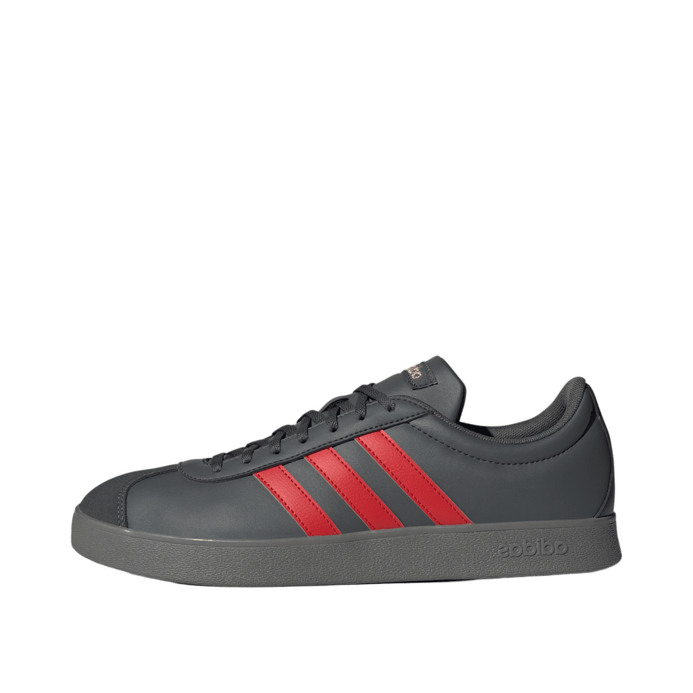 Adidas VL Court Base "Grey Six/Better Scarlet/Grey Four" | JR2211