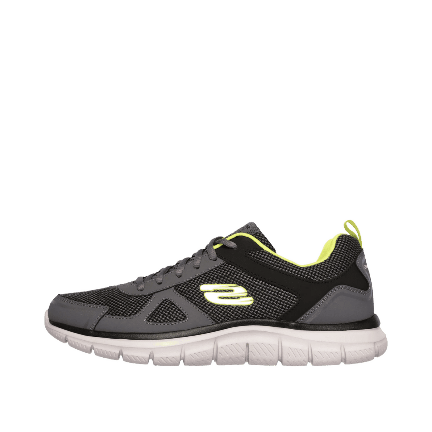 Skechers Track - Bucolo "Charcoal/Lime" | 52630CCLM
