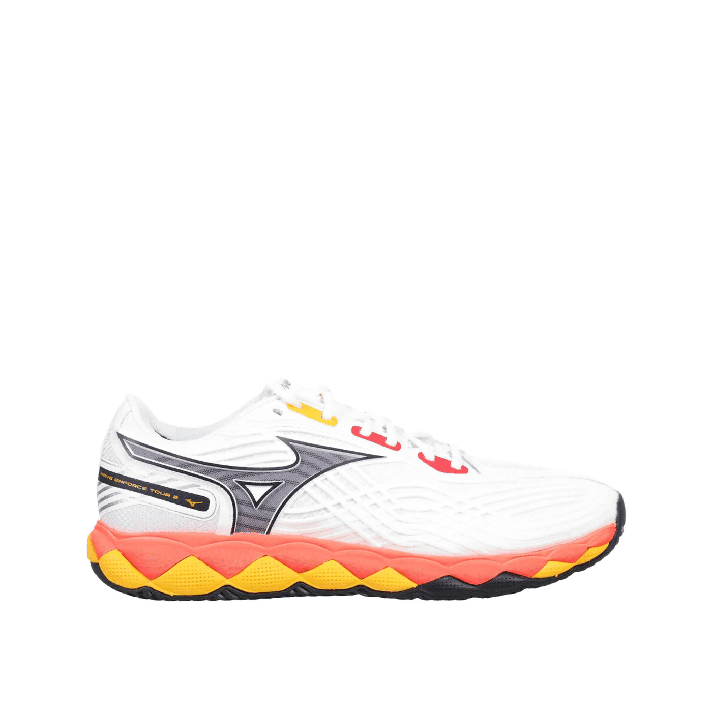 Mizuno Wave Enforce Tour 2 AC "White/Baritone Blue/Fiery Coral 2" | 61GA250060