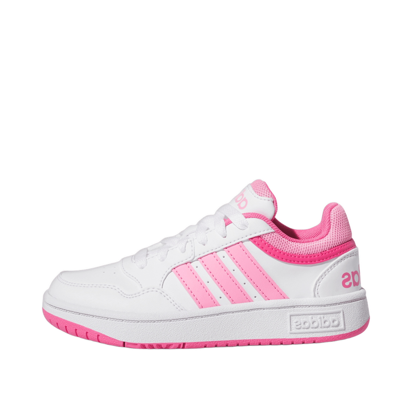 Adidas Hoops 3.0 "Cloud White / Bliss Pink / Pulse Magenta" | IG3827