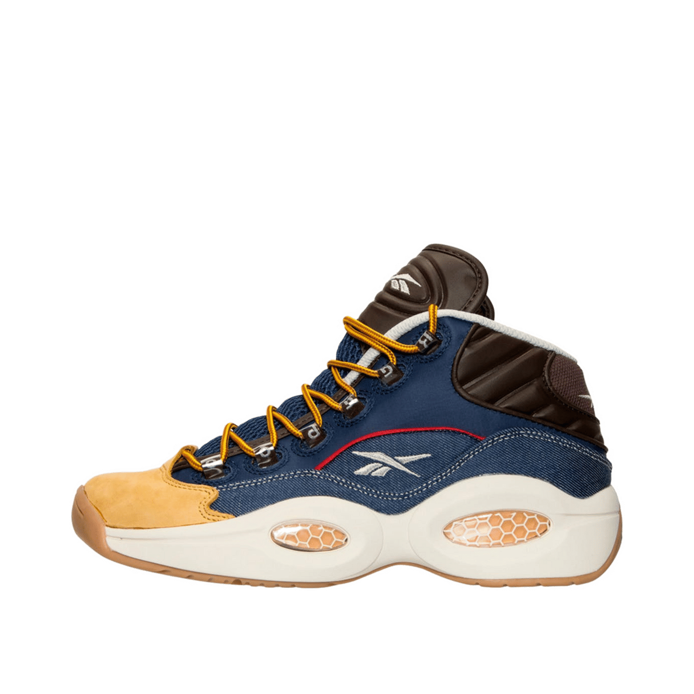 Reebok Question Mid "Blue Ink/Concord/Dark Brown" | AR0252