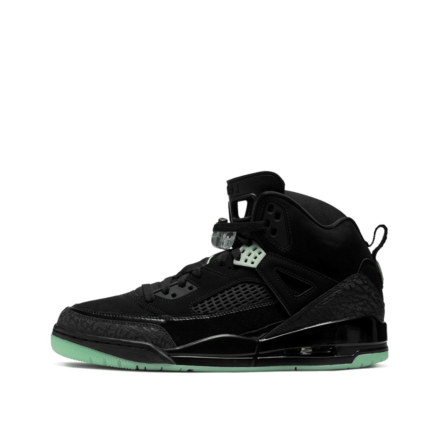 Jordan Spizike Shoe ''Black/ Green'' 315371-032
