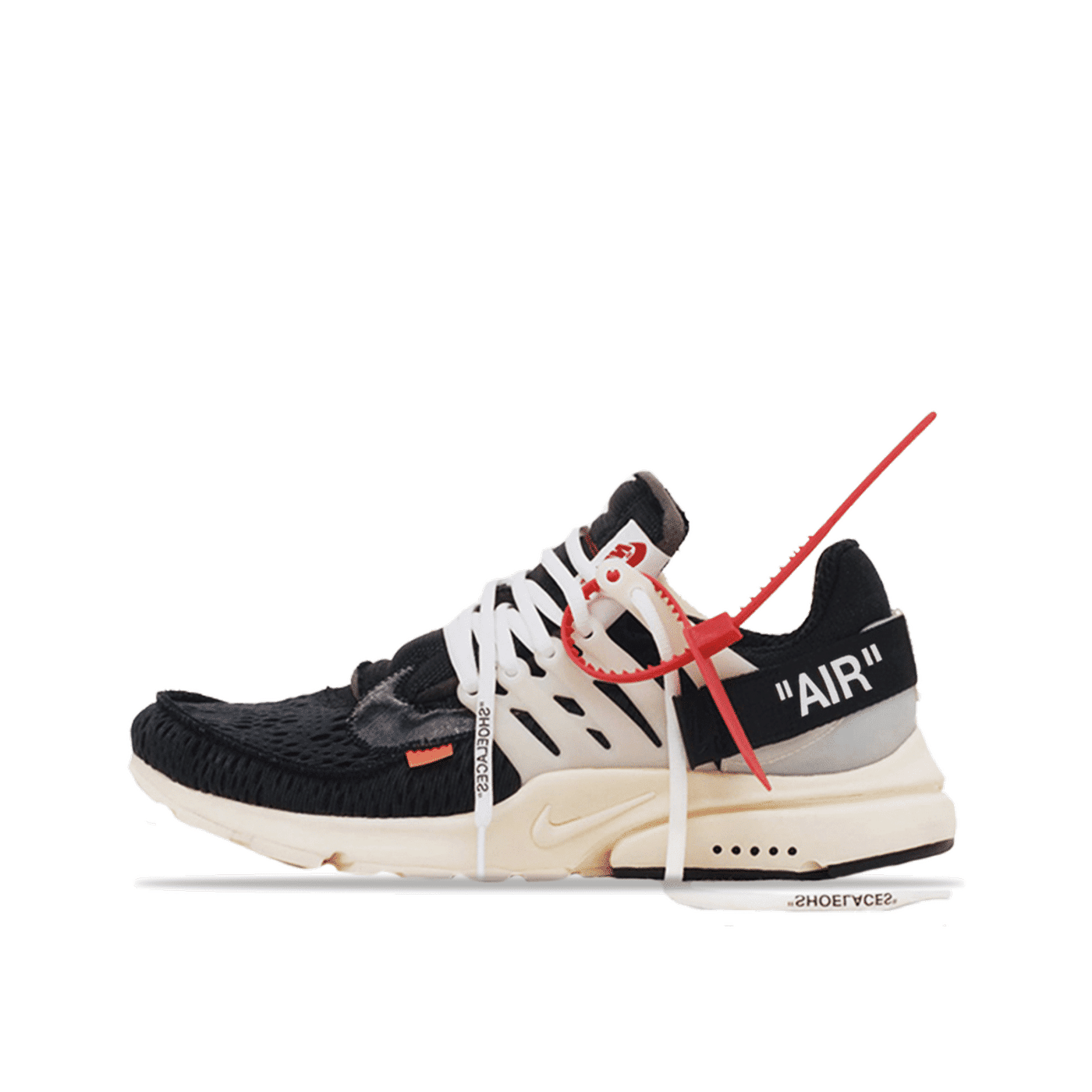Nike Air Presto Off-White "Black/Black-Muslin" | AA3830-001