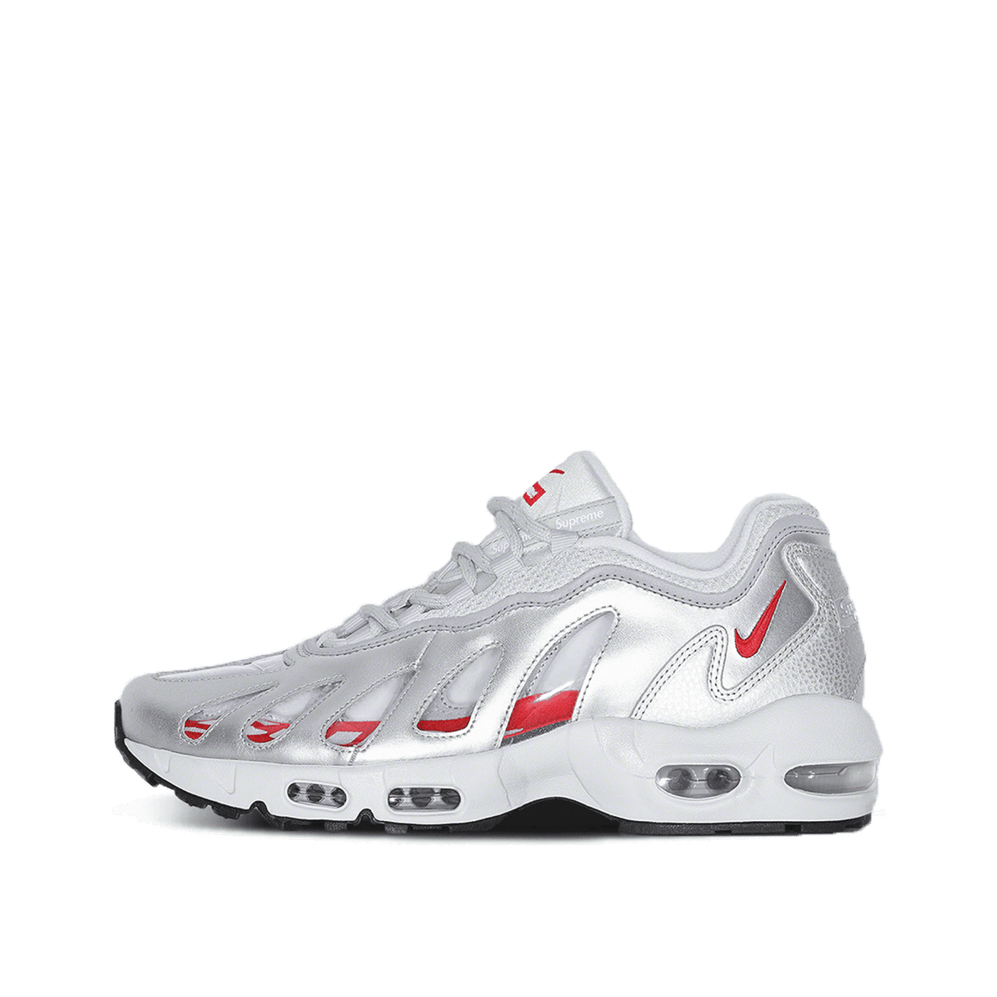 Nike Air Max 96 Supreme "Dark Army/Speed Red-Clear" | CV7652-300