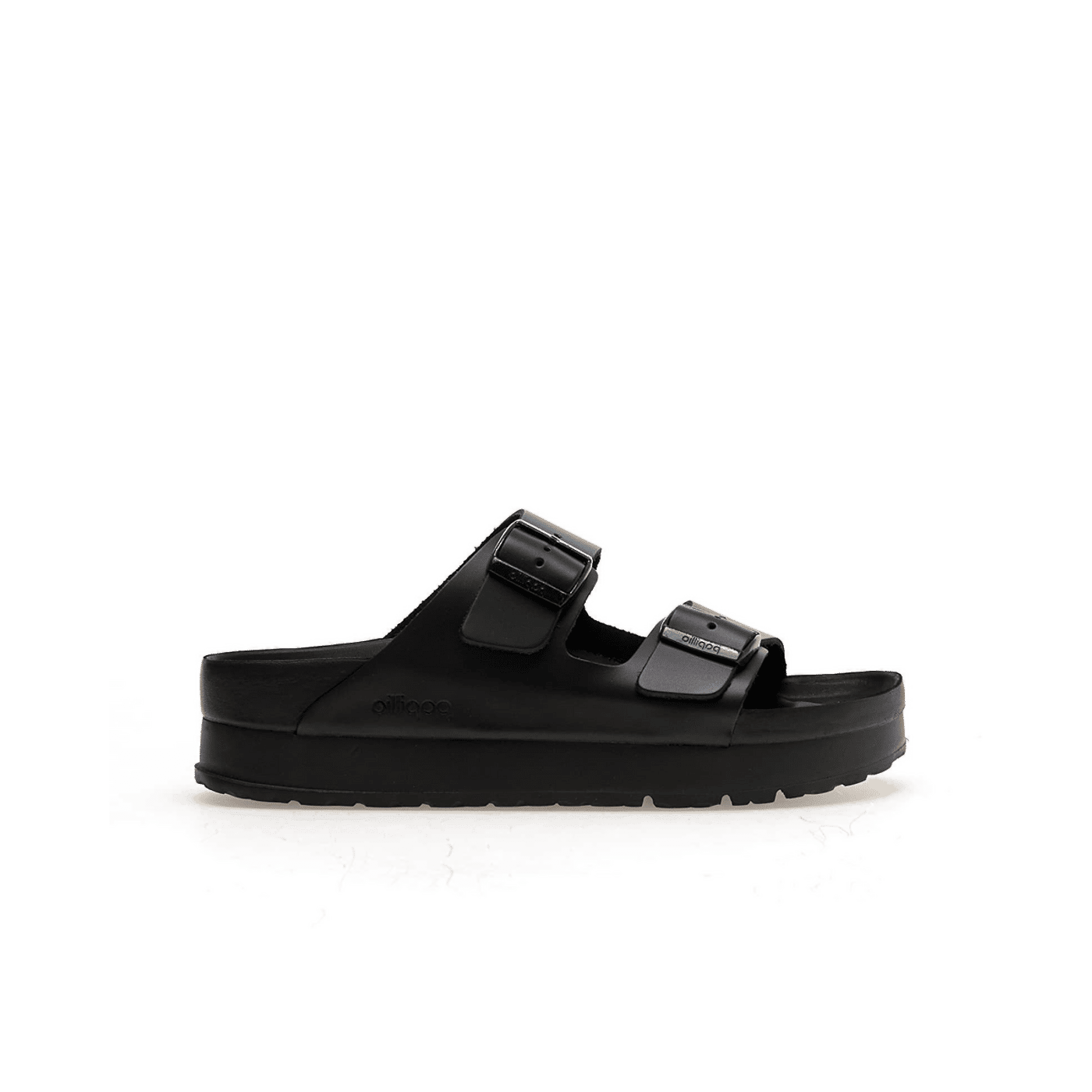 Birkenstock Arizona PAP Flex Platform Natural Leather "Black" | 1026918