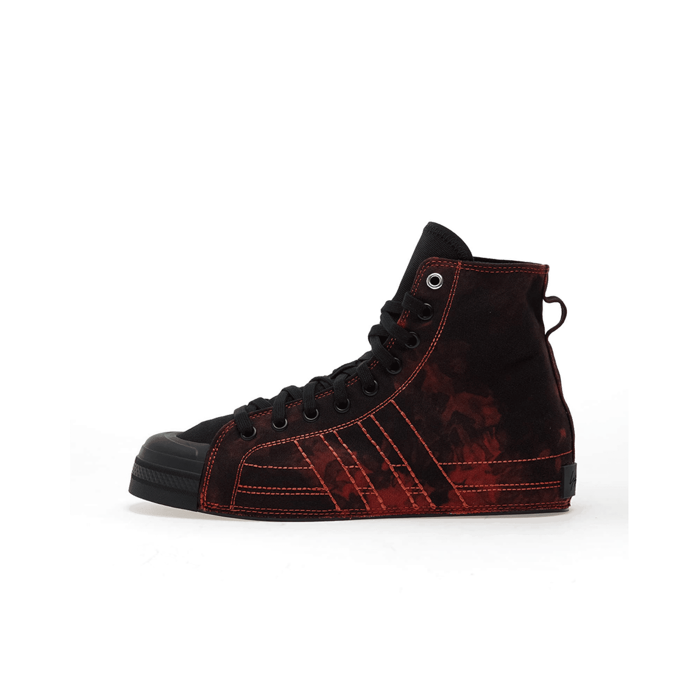 Y-3 Nizza Hi "Black/Tribe Orange/Black" | JQ8819