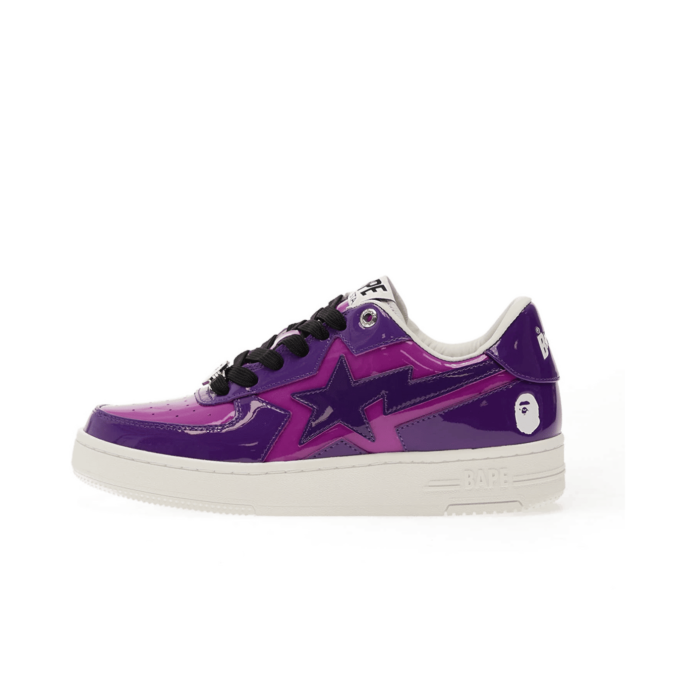 A Bathing Ape Wmns Bape Sta Icon L "Purple" | 001FWK802308LPUR
