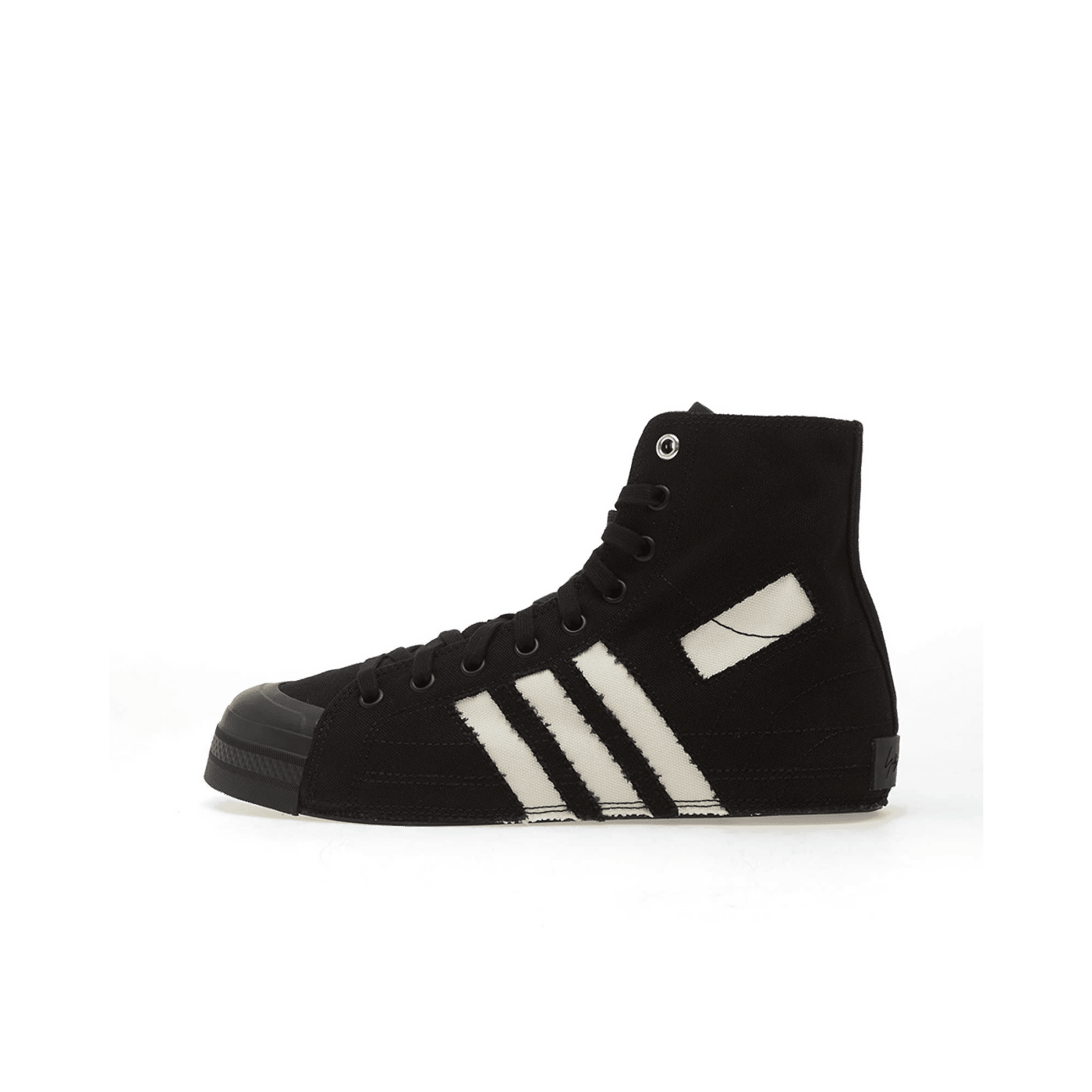 Y-3 Nizza Hi "Black/Off White" | KK3708