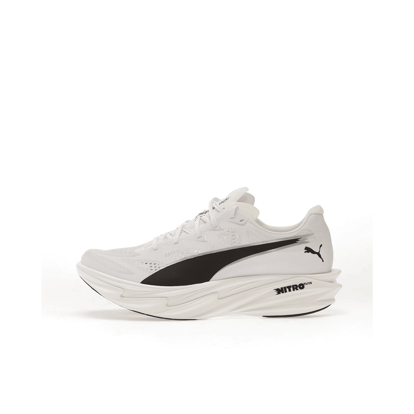 Puma Deviate NITRO Elite 4 "White/Black" | 312127-05