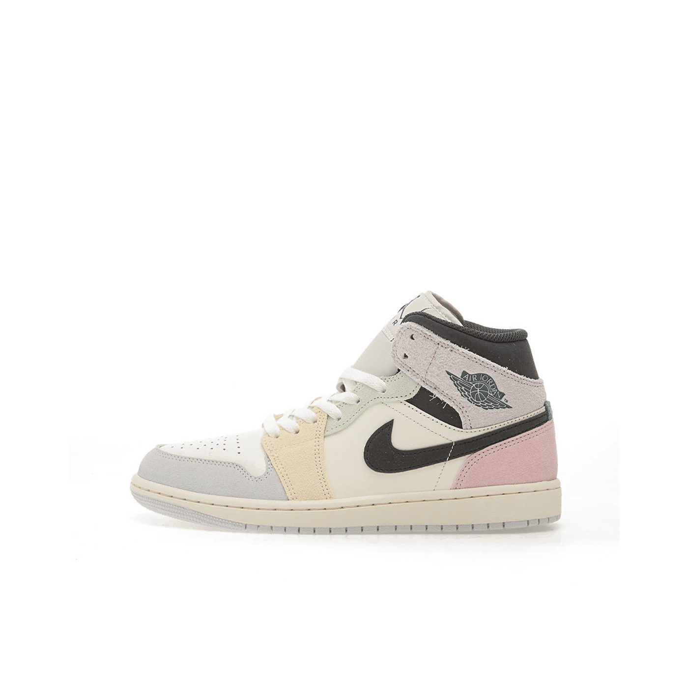 Air Jordan 1 Mid SE "Sail/Iced Jade-Anthracite-Jade Aura" | IB7110-100