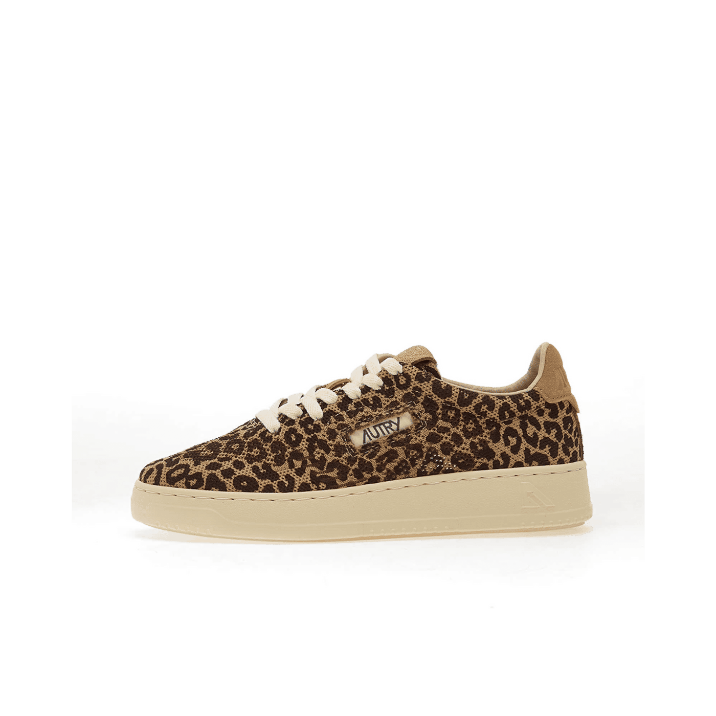 Autry Easeknit Low "Knit/Leopard Print" | EKLWAF03