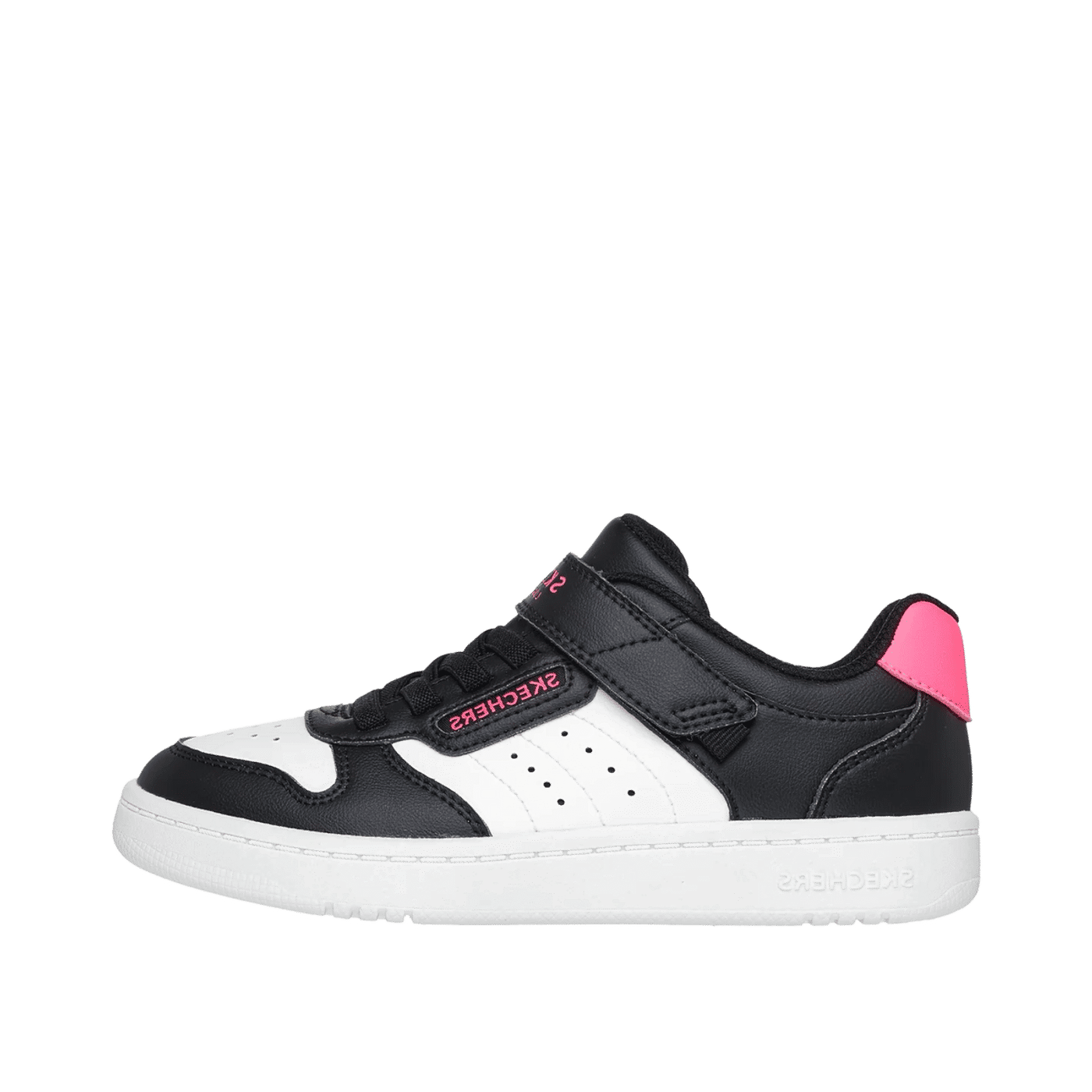 Skechers Quick Street - Style Stride "Black/Pink" | 310241LBKWP