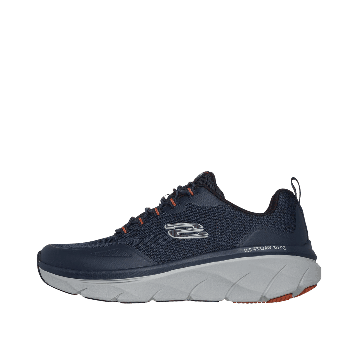 Skechers D'Lux Walker 2.0 Steadyway "Navy/Orange" | 232719NVOR