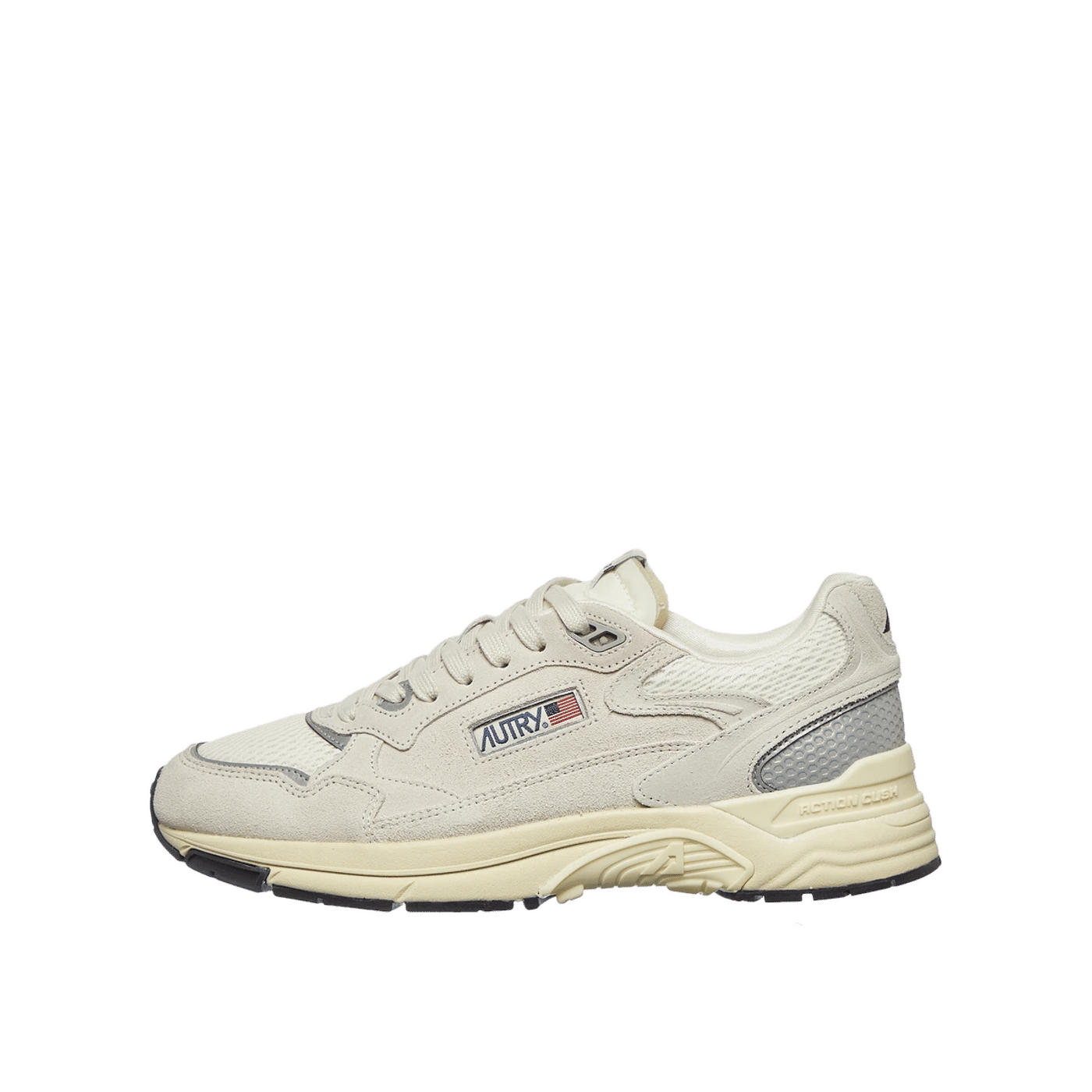 Autry Hyperway Low "White/Silver" | HYLMUM18