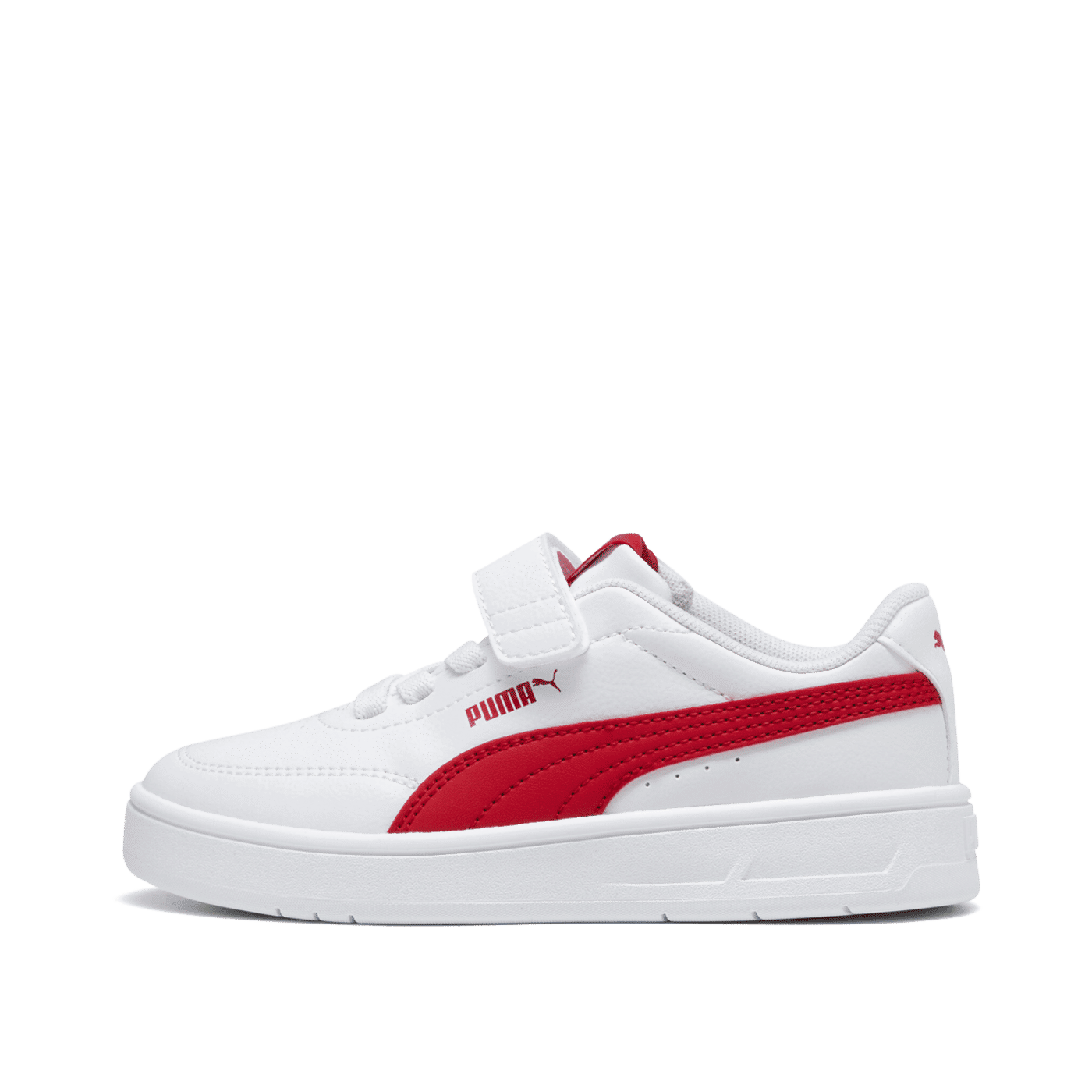 PUMA Court Classic Clean "White/Red" | 403751-05