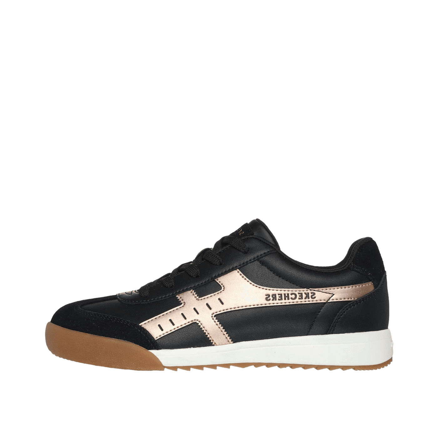 Skechers Zinger - Metallic Roads CM "Black/Rose Gold" | 177500BKRG