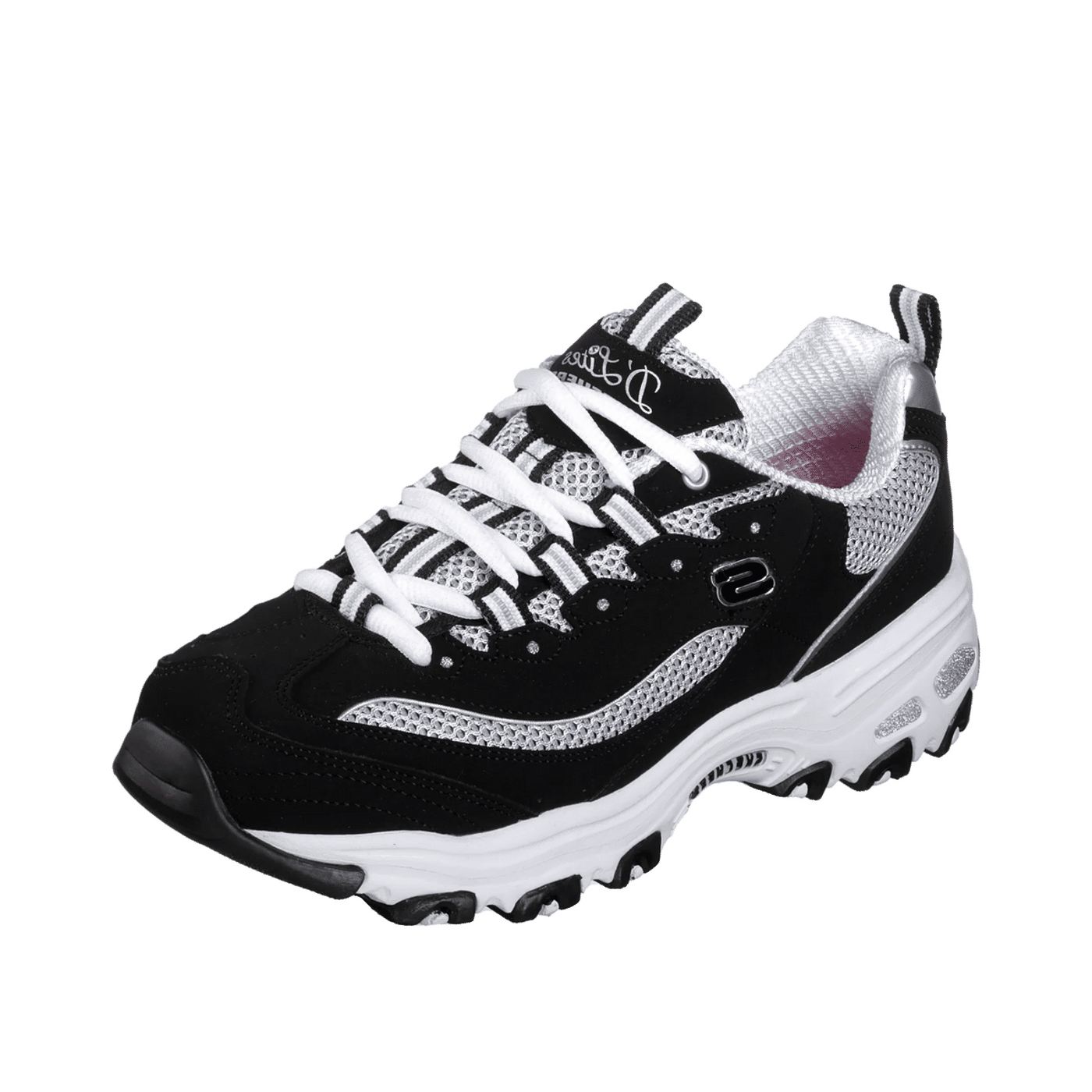 Skechers D'Lites Roam Around "Black/White" | 13150BKW