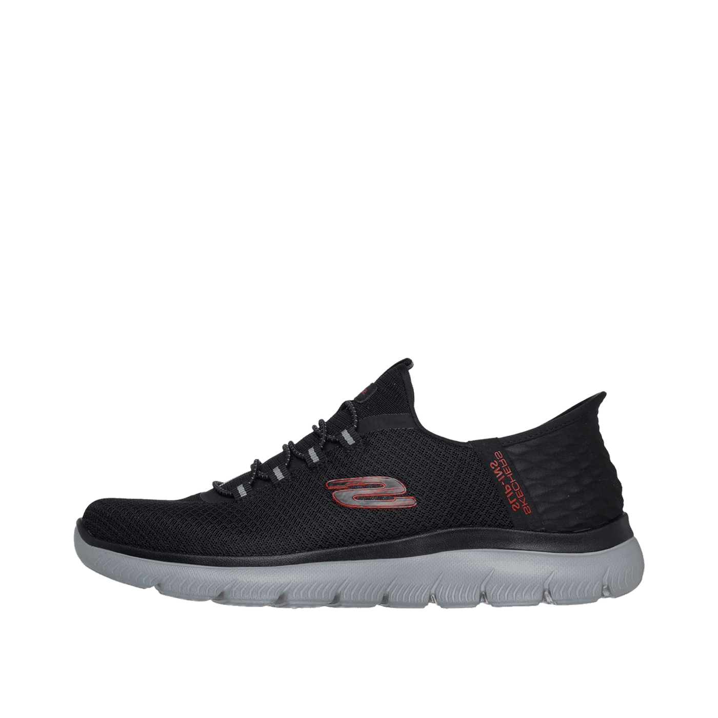 Skechers Slip-Ins Summits - High Range "Black/Red" | 232457BKRD