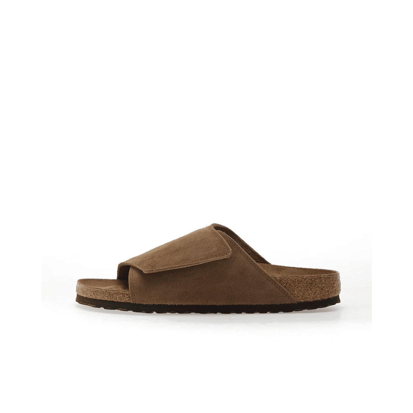 Birkenstock Solana VL Suede Leather "Dark Tea" Slide | 1031999