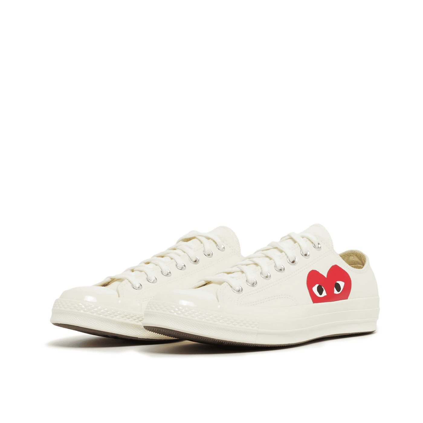 Comme des Garcons Play Chuck Taylor Low "Beige" | P1K111WHT