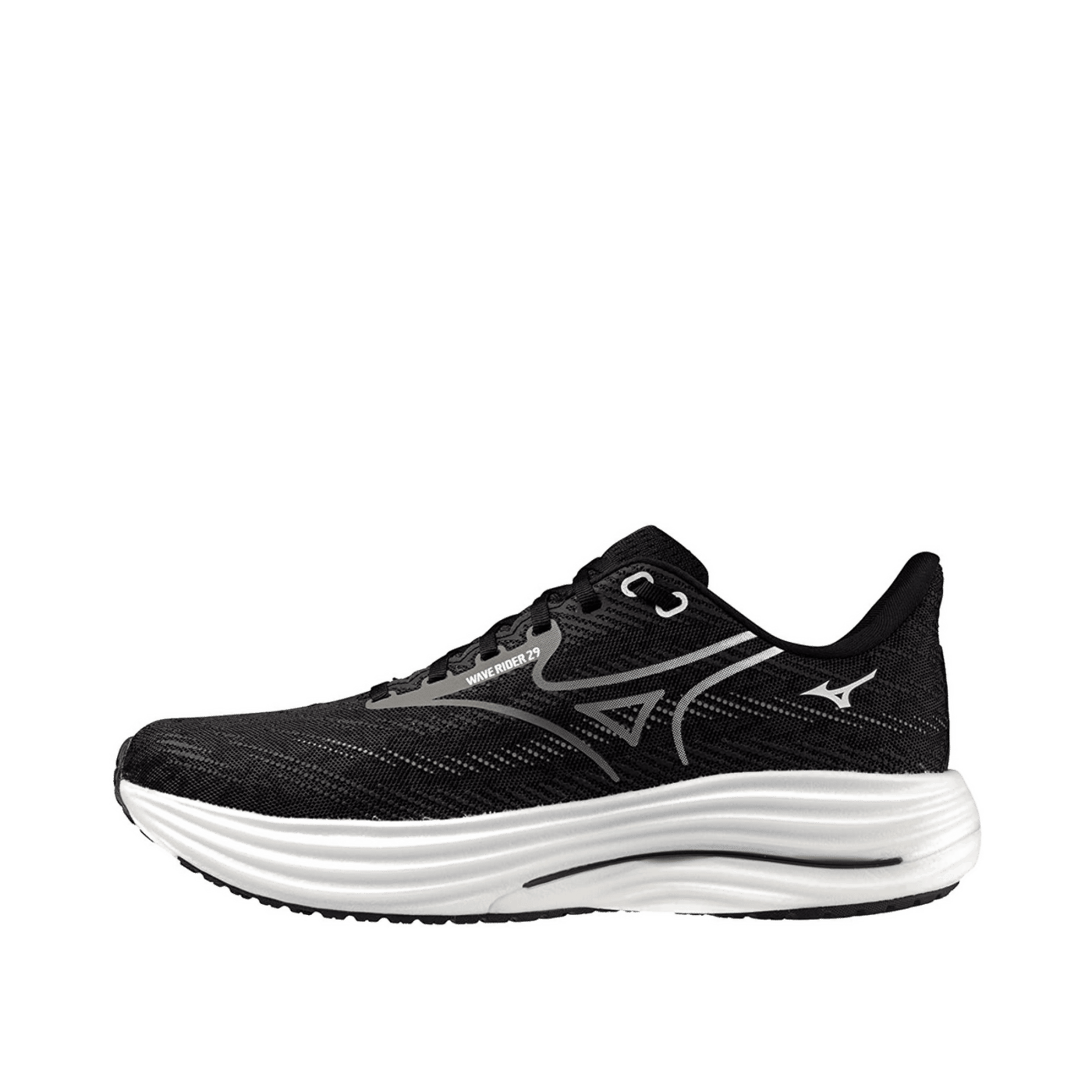 Mizuno Wave Rider 29 "Black/Sand/Quiet Shade" | J1GC250302