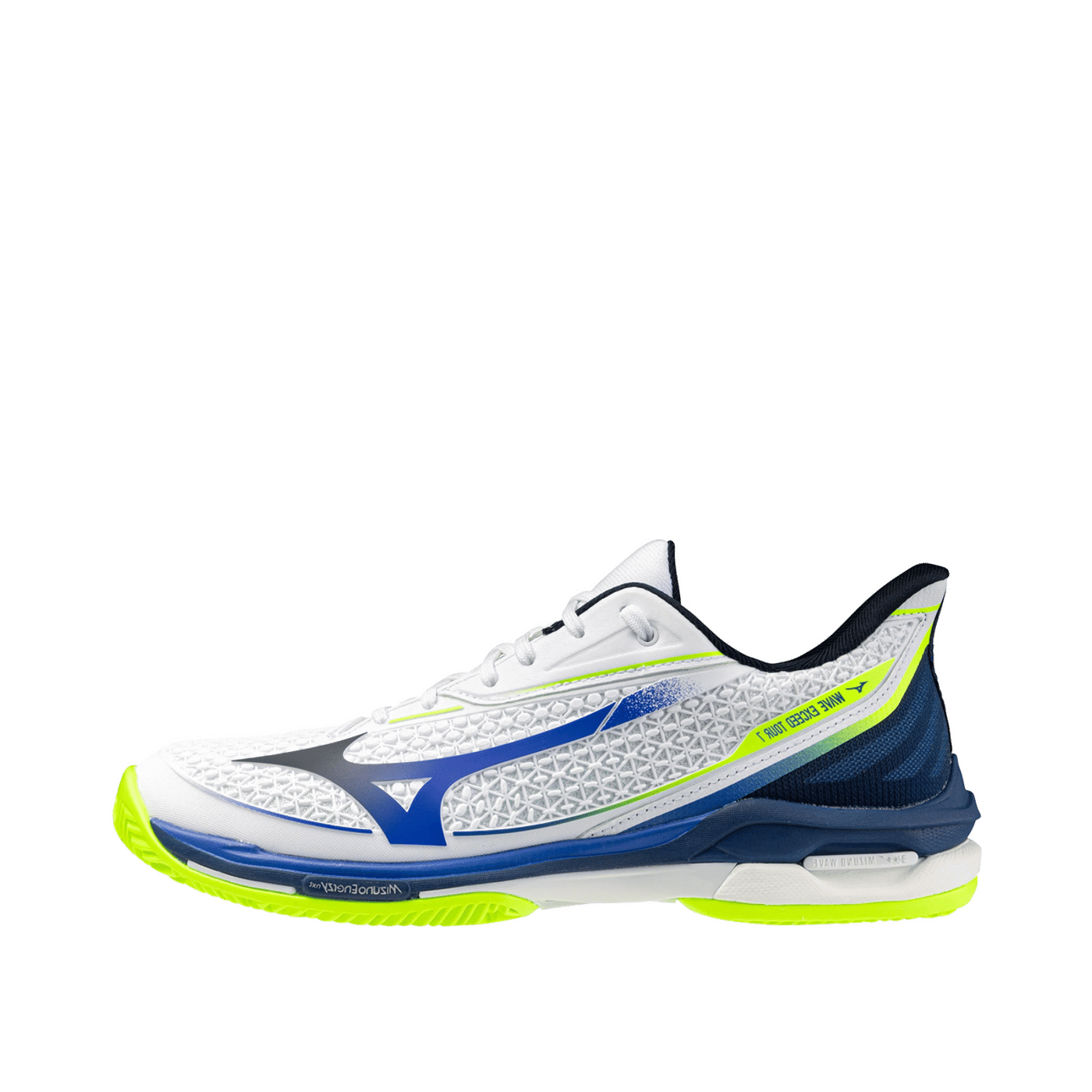 Mizuno WAVE EXCEED TOUR 7 CC "White/Dazzling Blue/Lightning Yellow" | 61GC267520