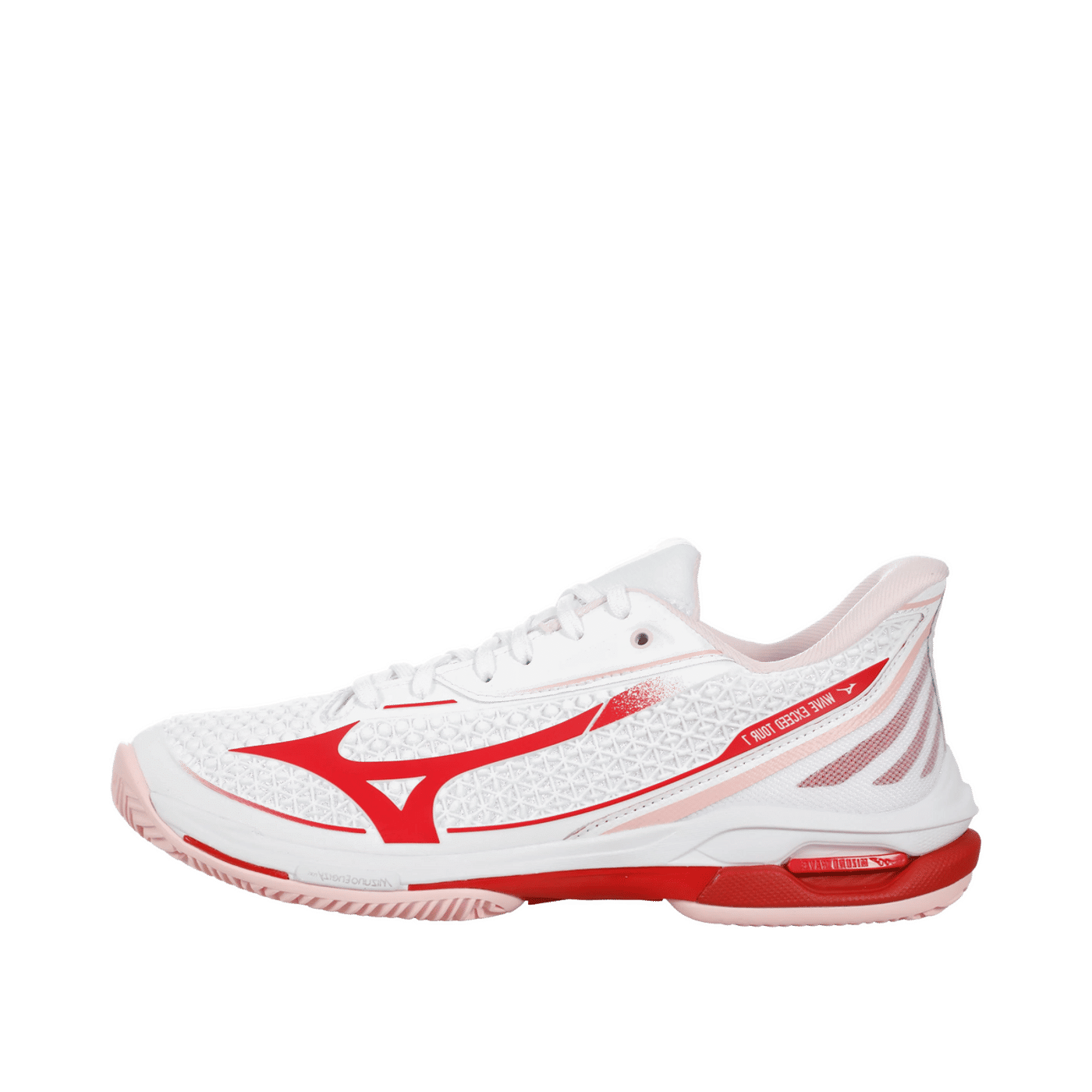 Mizuno Wave Exceed Tour 7 CC "White/Fiery Red/Rose-esque" | 61GC267662