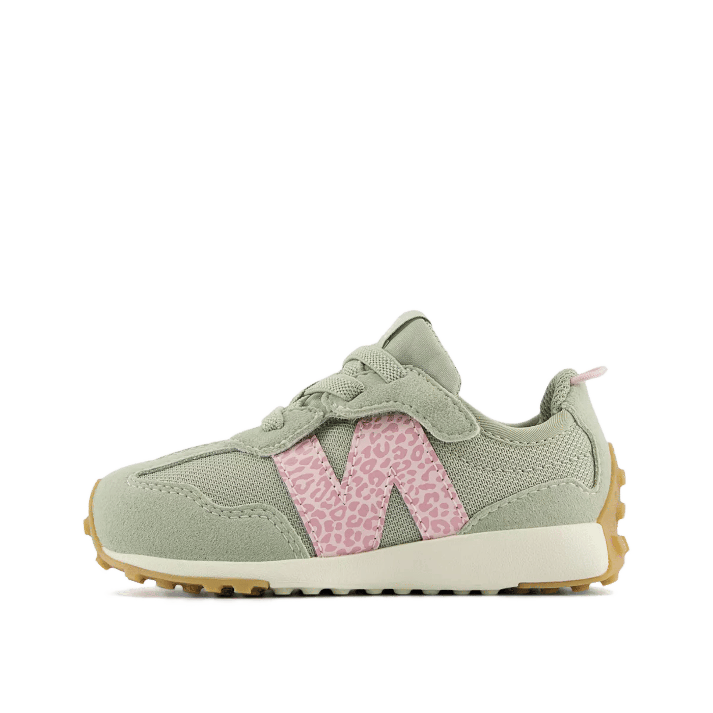 New Balance 327 New-B Hook & Loop "Pink/Green" | NW327WT