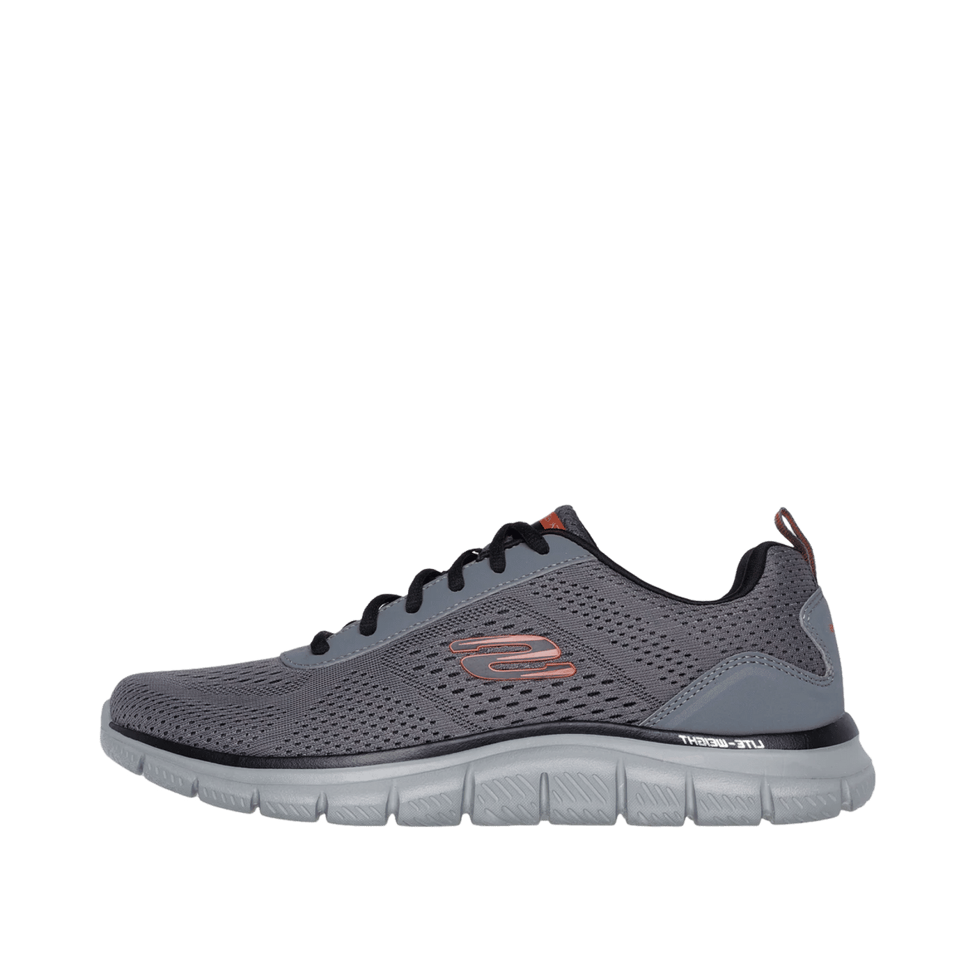 Skechers Track - Leshur CM "Charcoal/Orange" | 232758CCOR