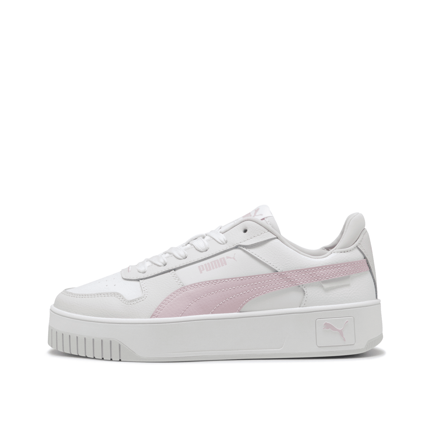 PUMA Carina Street "White/Rose Mauve/Feather Gray" | 389390-46