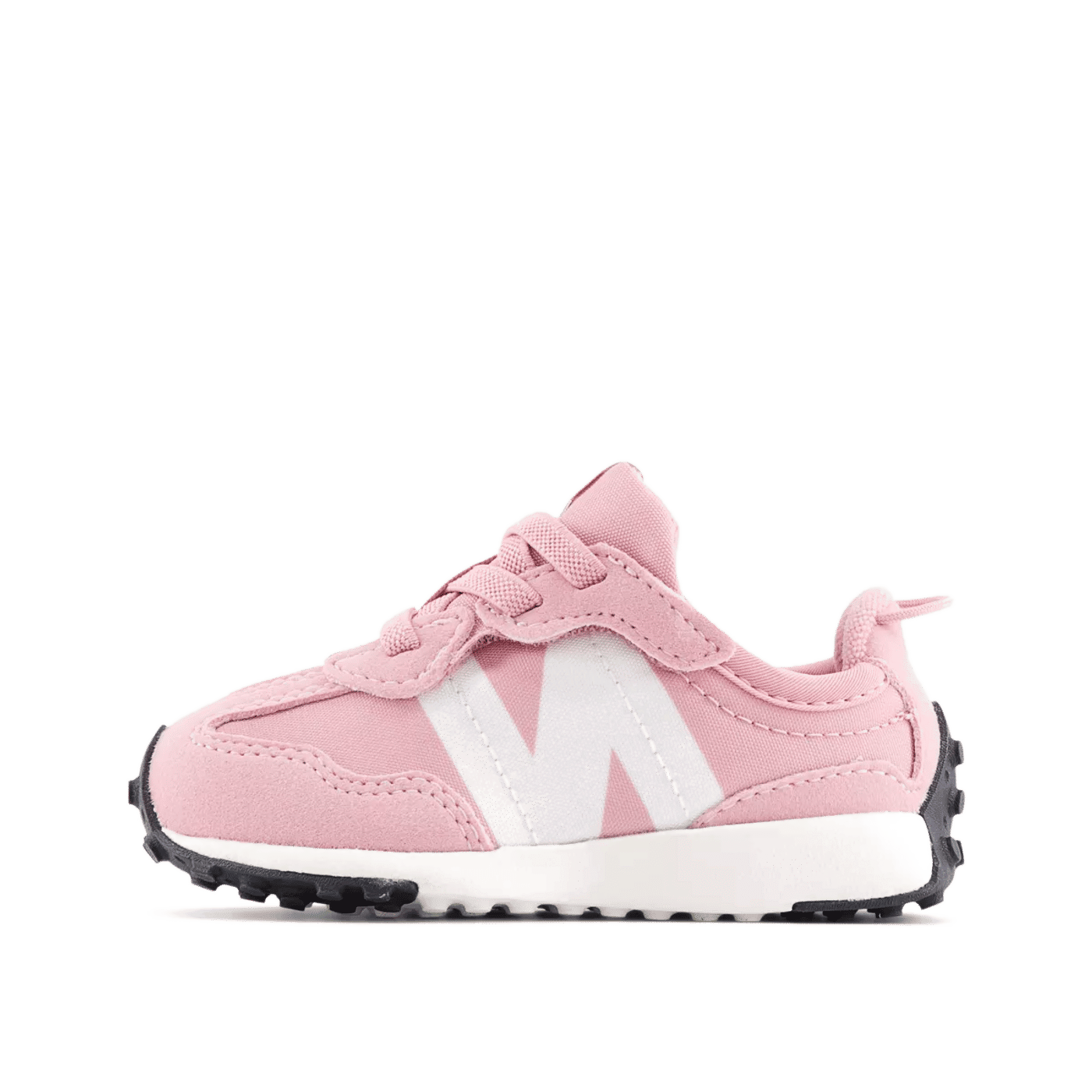 New Balance 327 PS Kids Hook & Loop "Grey/Pink" | NW327PS