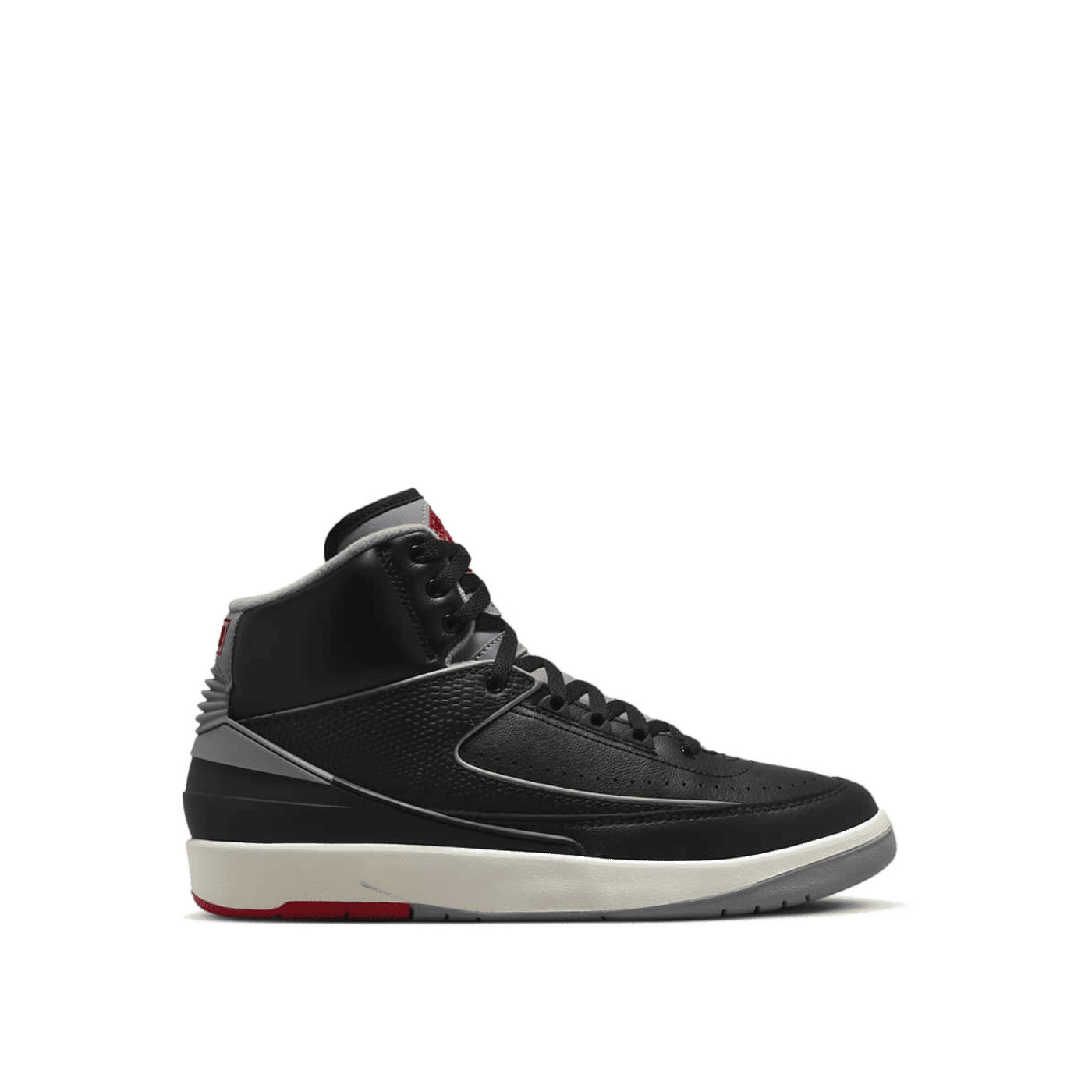 Air Jordan 2 Retro "Black/Cement Grey/Fire Red" | DR8884-001