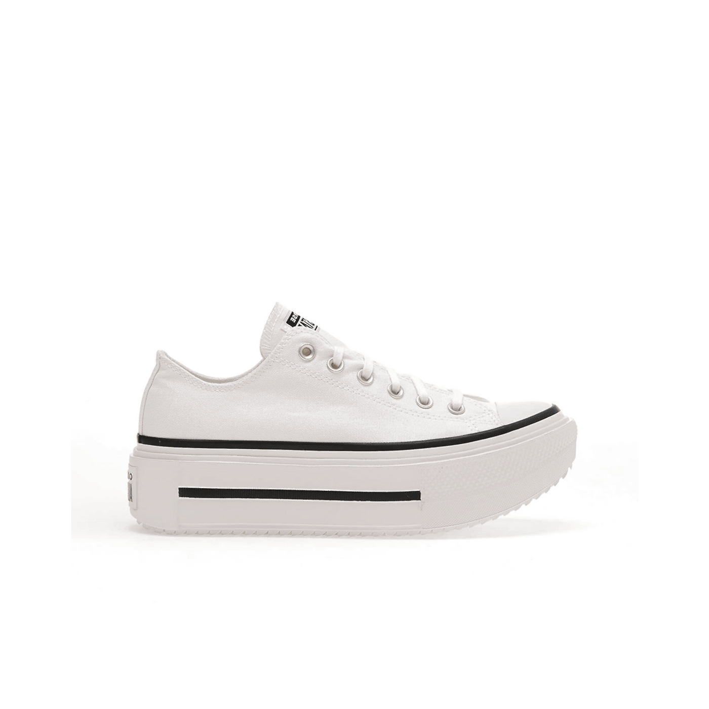 Converse Chuck Taylor All Star Lift Double Stack Platform Canvas "White/Black/White" | A15491C