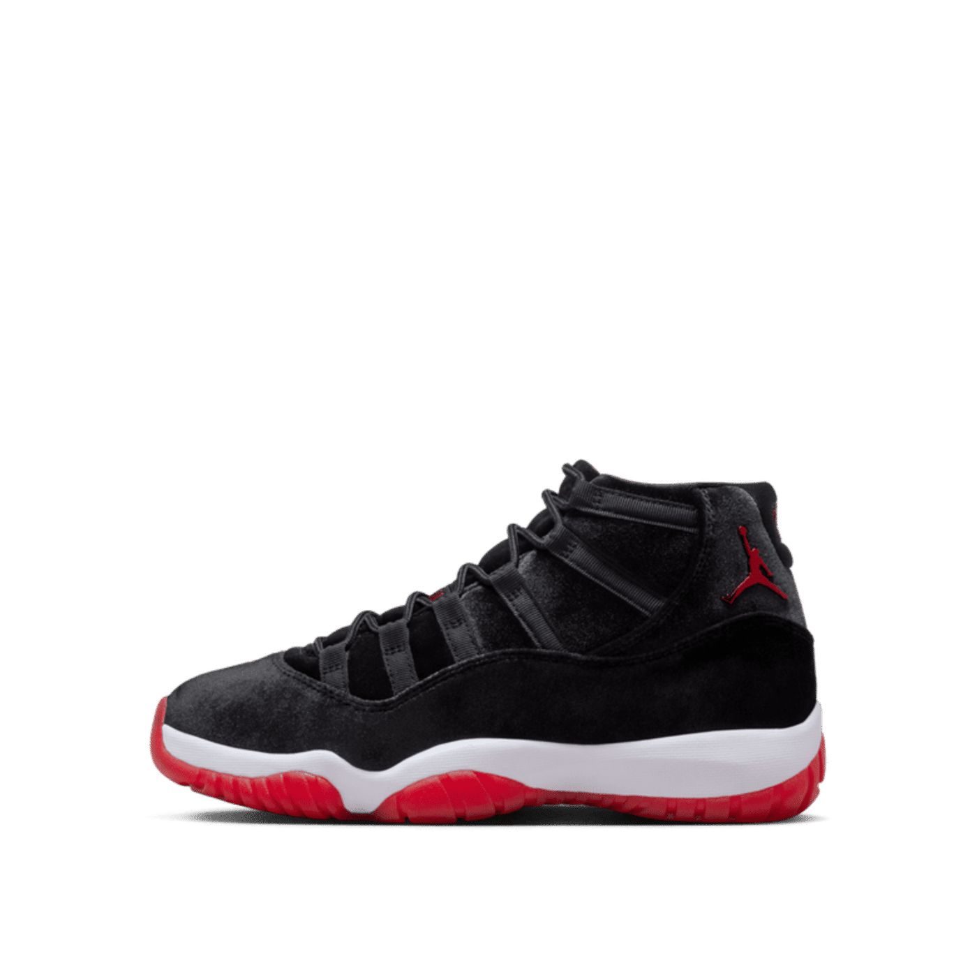 Wmns Air Jordan 11 Retro 'Bred Velvet' | Black | Women's Size 6.5