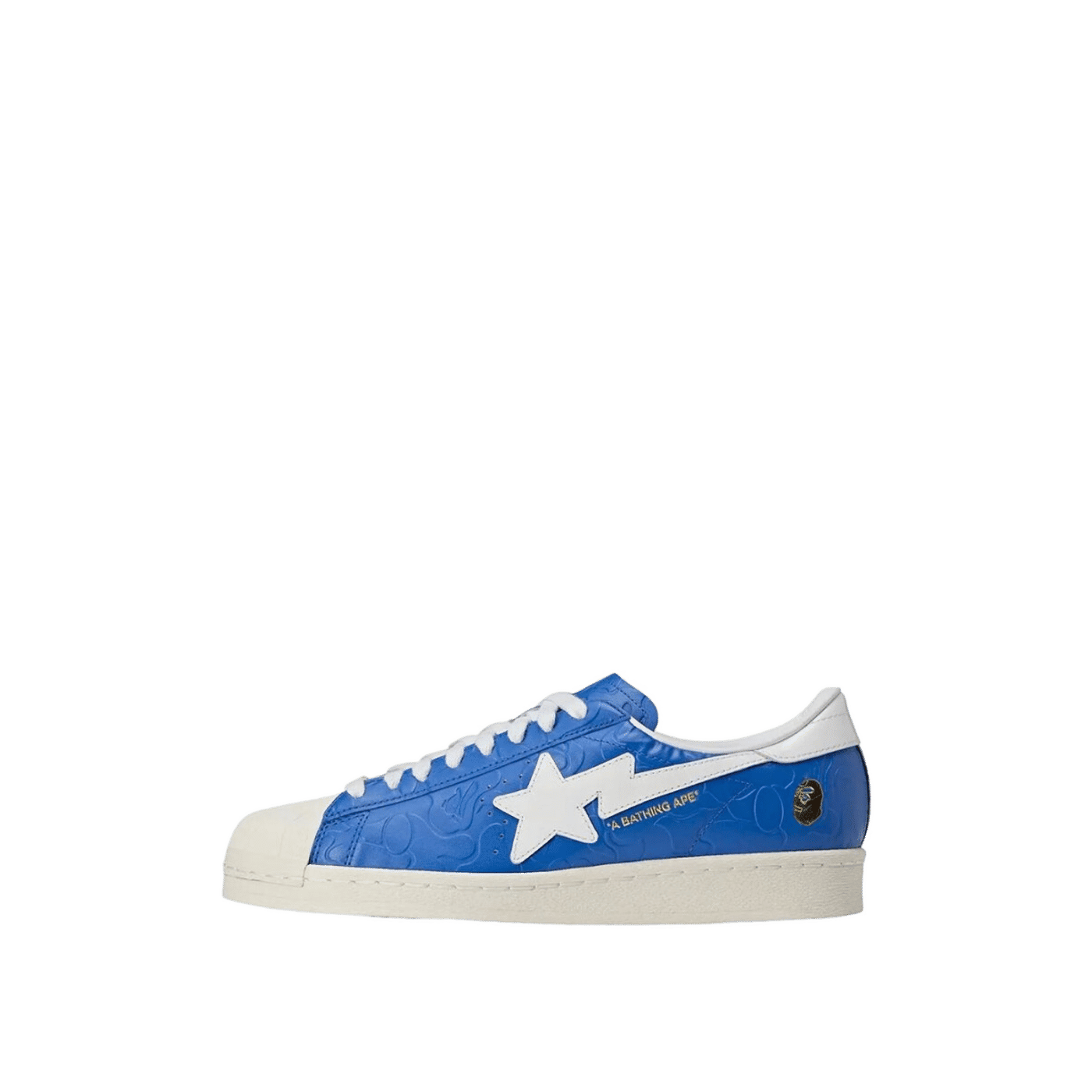 BAPE x adidas Superstar Vintage 'Blue White' | Men's Size 6.5